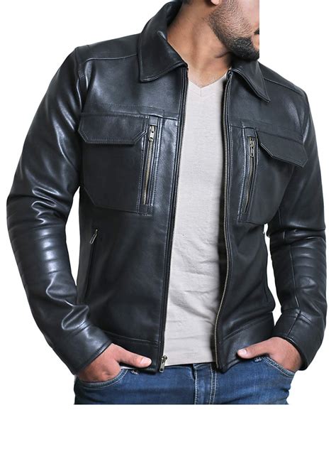 genuine leather jackets men's.